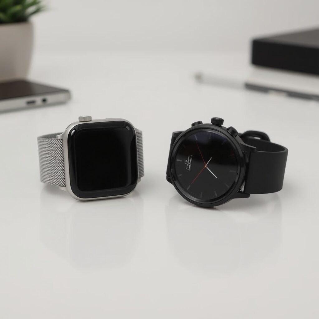 apple and google watches