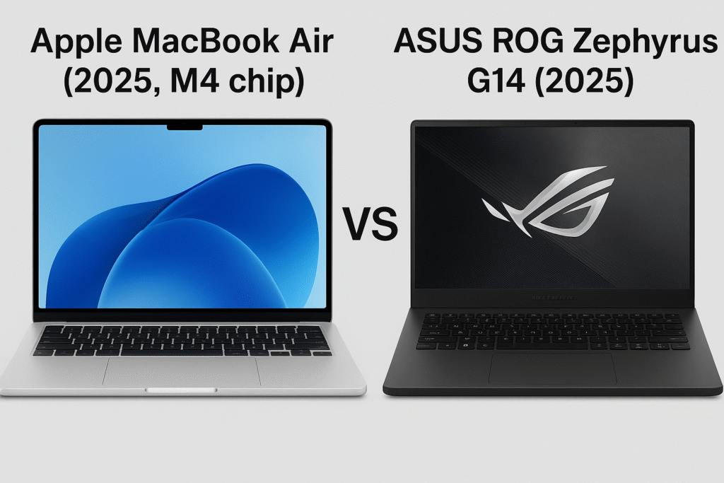 macbook air m4 vsasus rog