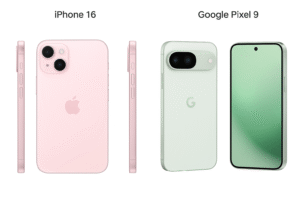 i phone 16 vs google pixel 9